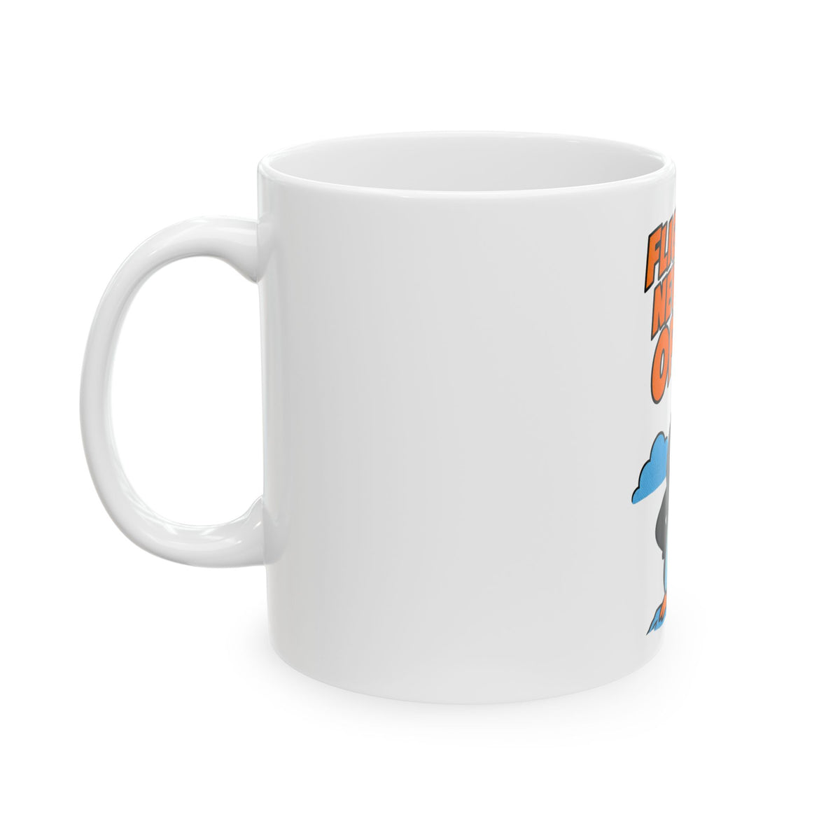 Flight Was Never An Option Mug, Funny Sarcastic Gift for Coworker, Secret Santa Gift, Coffee Mug 11oz 15oz