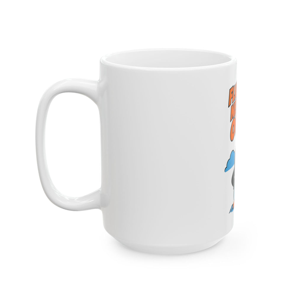 Flight Was Never An Option Mug, Funny Sarcastic Gift for Coworker, Secret Santa Gift, Coffee Mug 11oz 15oz
