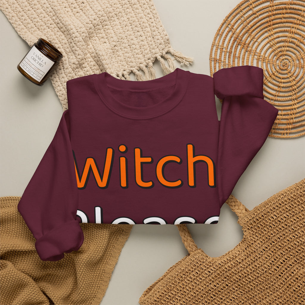 Witch Please Sweatshirt | Funny Halloween Sweatshirt | Spooky Season Sweatshirt | Sarcastic Halloween Gift | Halloween 2026