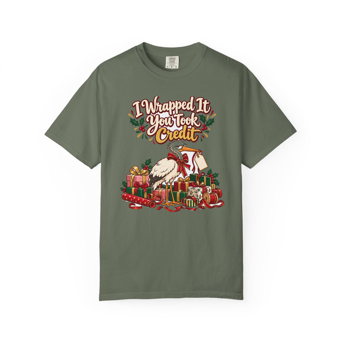 Funny Christmas Mom Shirt I Wrapped It You Took Credit Shirt, Funny Holiday Gift Shirt, Christmas Gift Idea