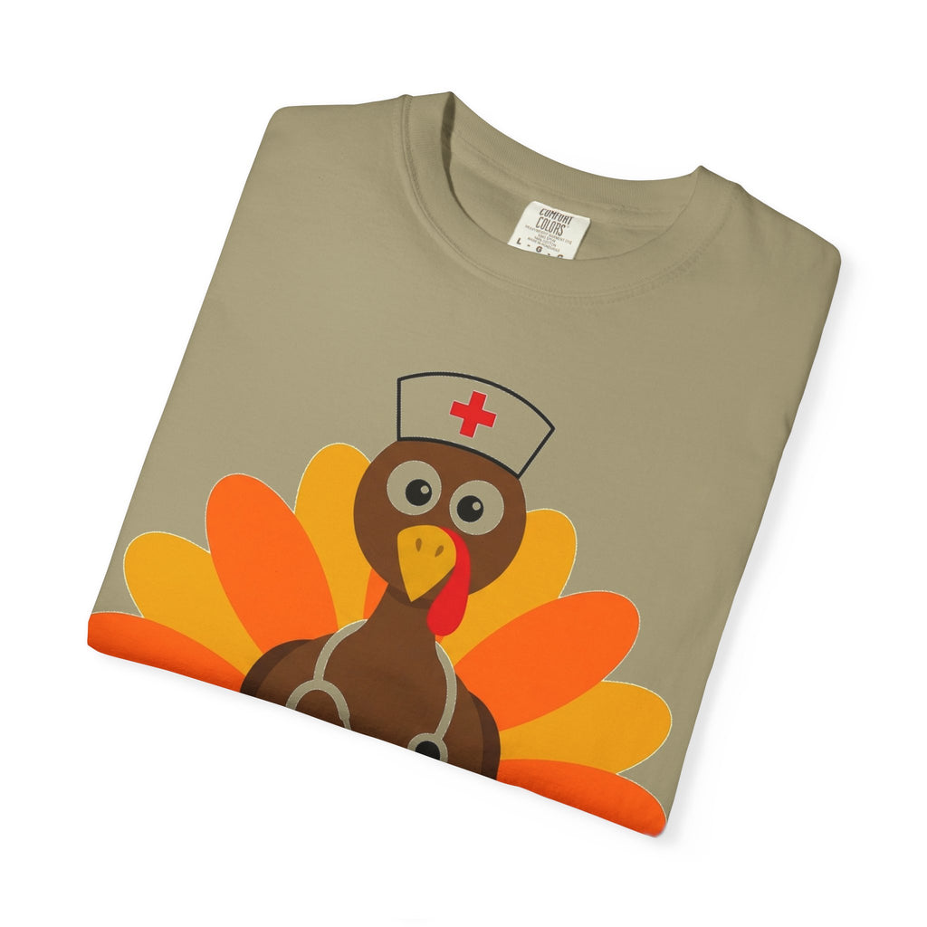 Nurse Turkey Shirt, Funny Thanksgiving Nurse Tee, Stethoscope Turkey Shirt, RN Holiday Gift