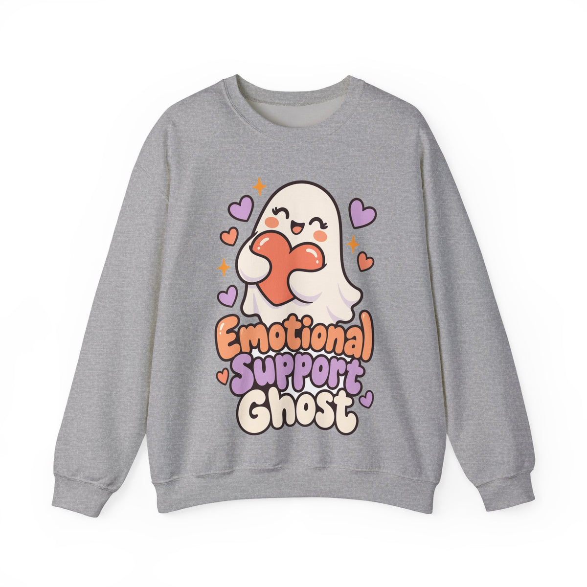 Emotional Support Ghost Sweatshirt | Funny Halloween Sweatshirt | Spooky Season Sweatshirt | Sarcastic Halloween Gift | Halloween 2026
