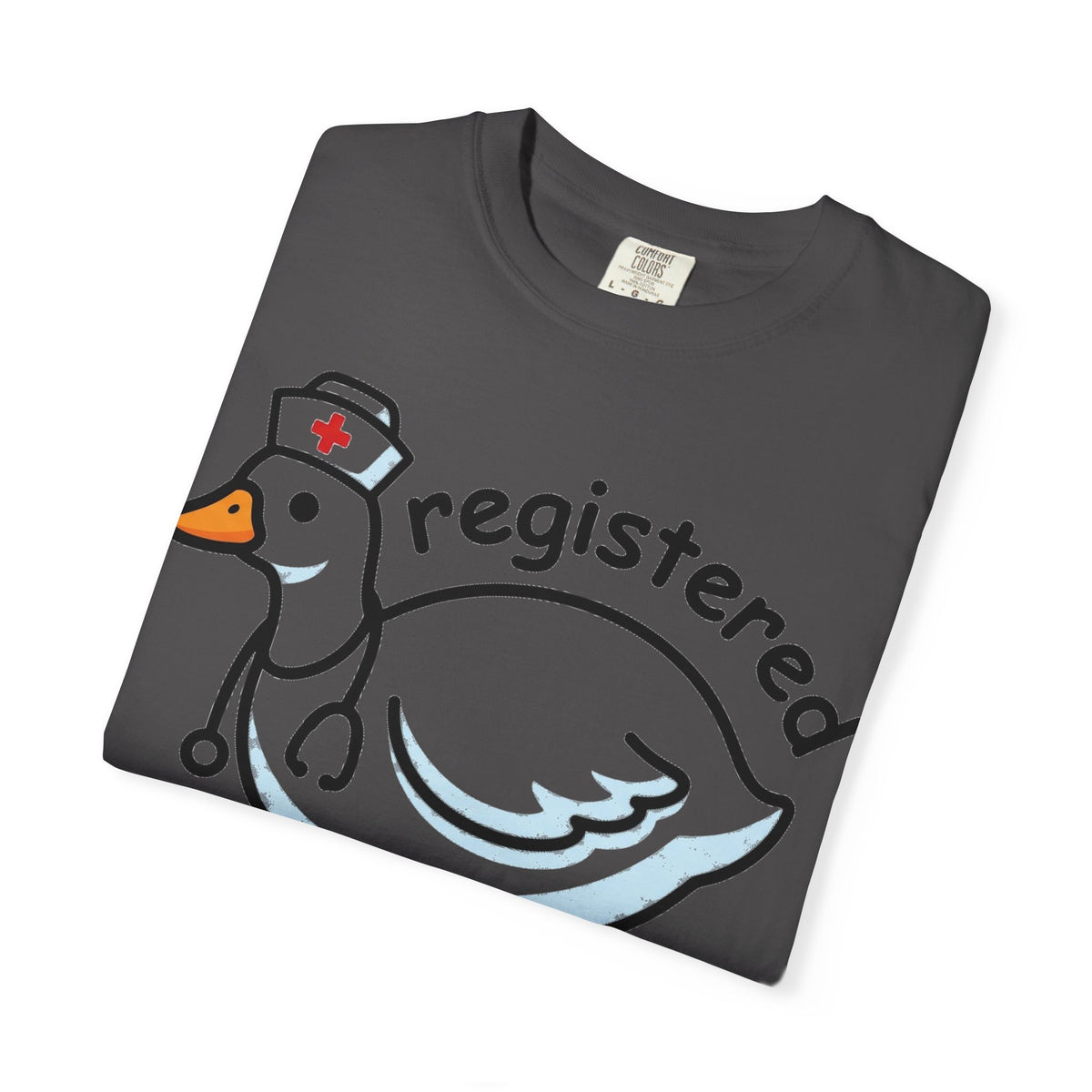 Registered Silly Goose Wide Shirt, Long Neck Nurse Goose Tee, Funny Nurse Shirt, RN Gift