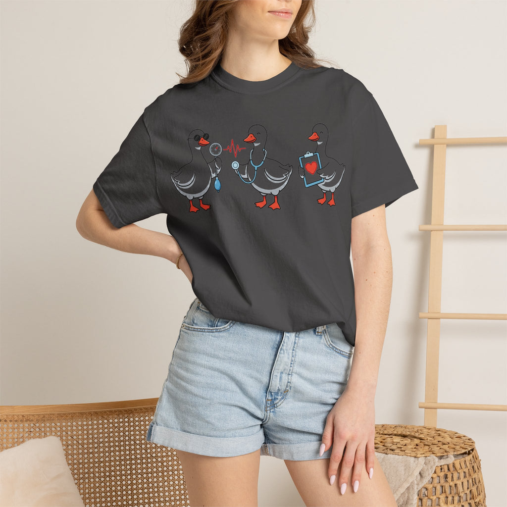 Silly Goose Nurse Squad Shirt, Funny Nurse Geese Tee, Stethoscope Goose Shirt, Nurse Team Gift