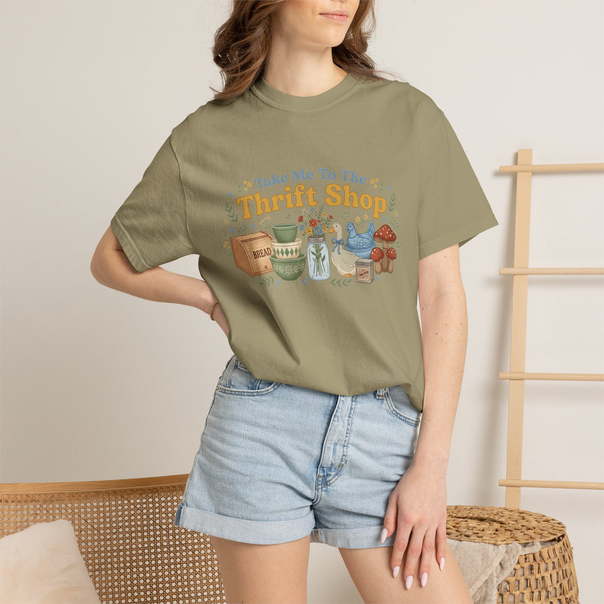 Take Me To The Thrift Shop Shirt, Vintage Pyrex Thrifting Tee, Secondhand Lover Shirt, Thrifter Gift