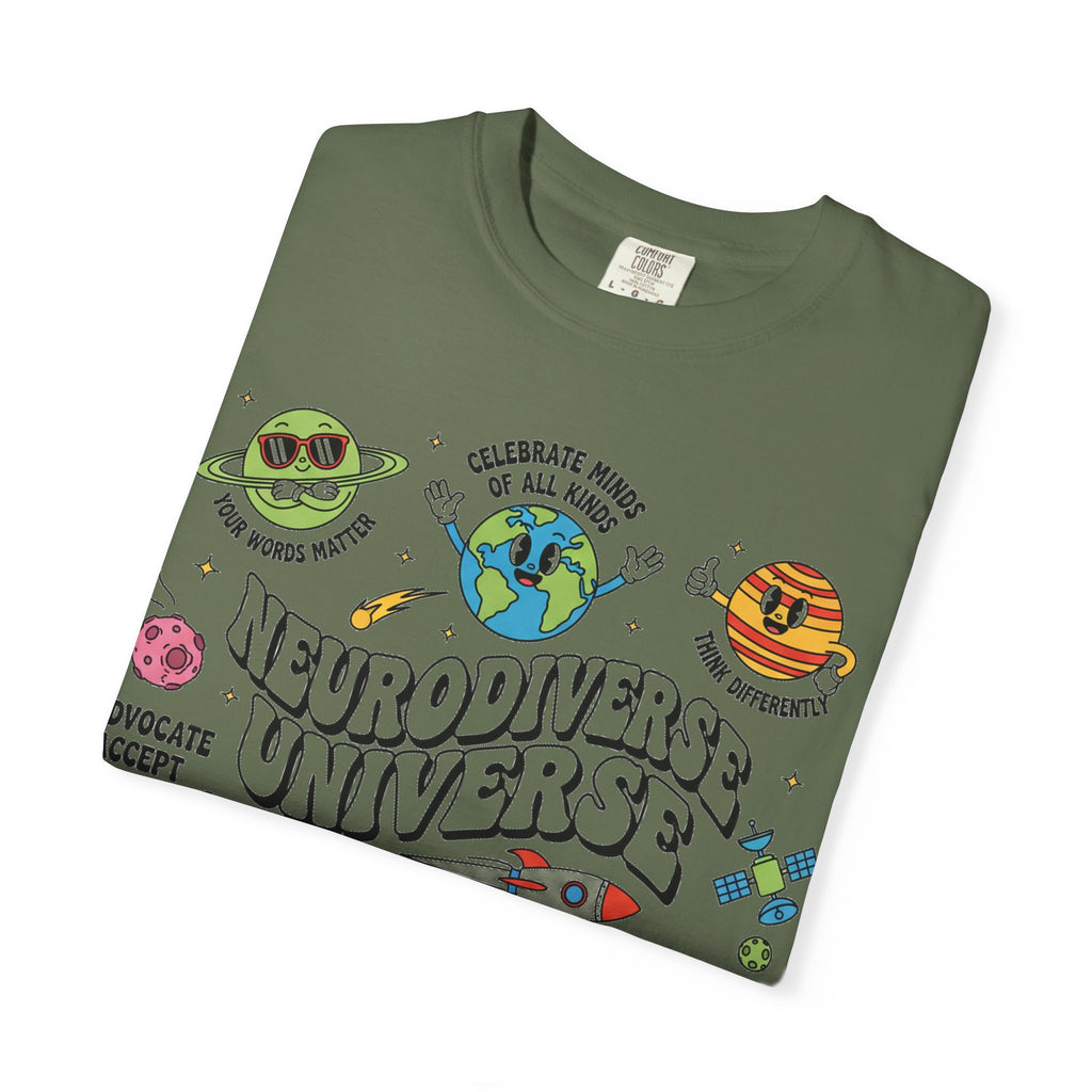 Neurodiverse Universe Bold Shirt, Celebrate Minds Of All Kinds Tee, Neurodiversity Pride Shirt, Advocate Gift