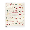 Personalized Christmas Wrapping Paper — Merry Christmas From The Family Name, Custom Holiday Gift Wrap 2026