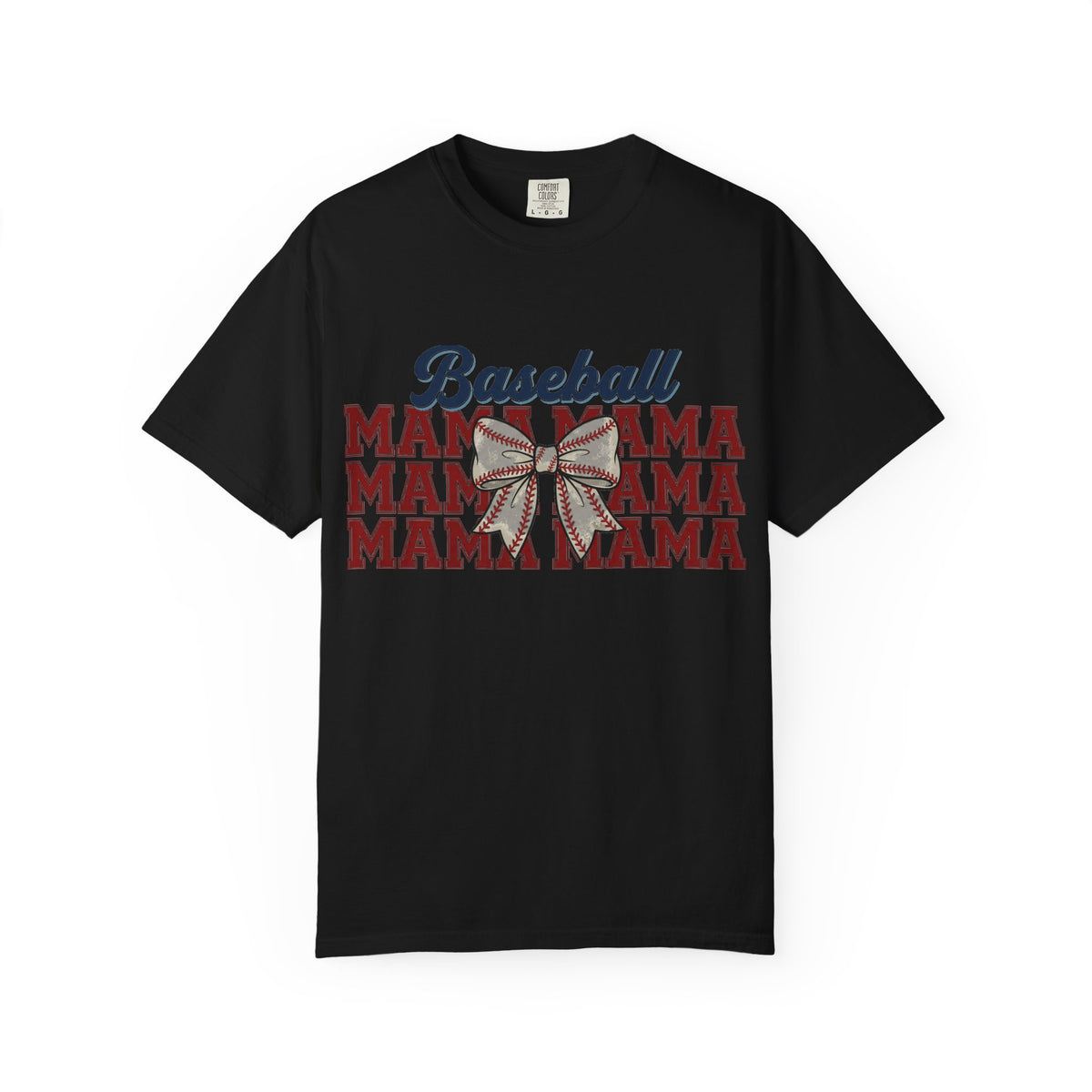 Baseball Mama Three Row Shirt, Varsity Repeat Mama Tee, Baseball Bow Mom Shirt, Little League Gift