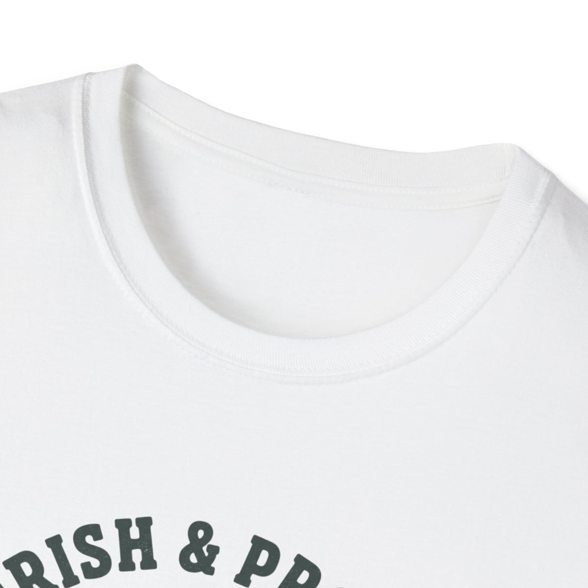 Irish & Proud Shamrock T-Shirt — Celtic Crest St. Patrick’s Day Tee