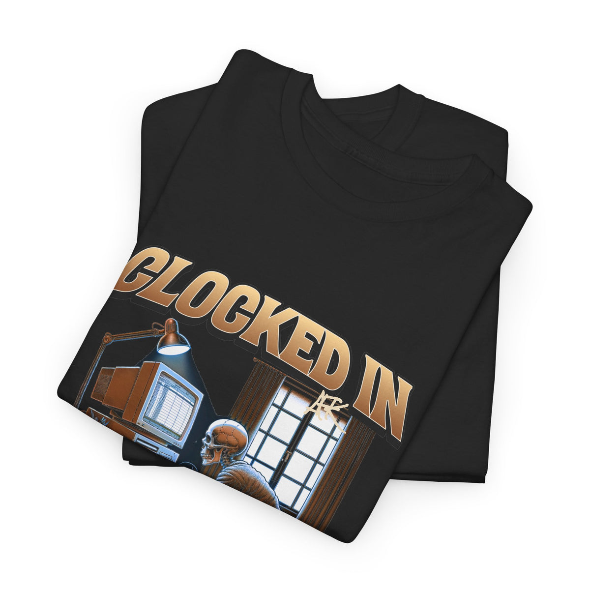 Clocked In AFK T-Shirt | Funny Office Humor Graphic Tee