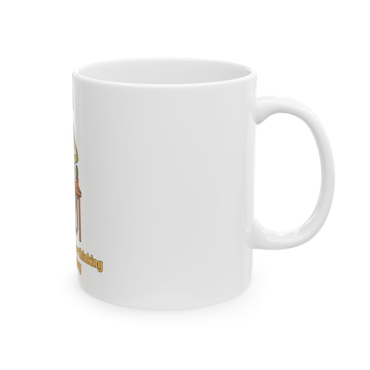 Professionally Overthinking Since Monday Mug, Funny Coworker Gift Office Humor, Office Christmas Gift, Coffee Mug 11oz 15oz