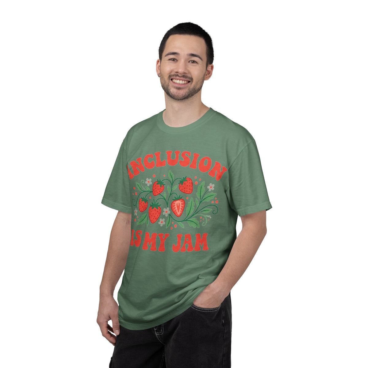 Inclusion Is My Jam Shirt, Strawberry SPED Teacher Tee, Retro Inclusion Shirt, Special Education Gift