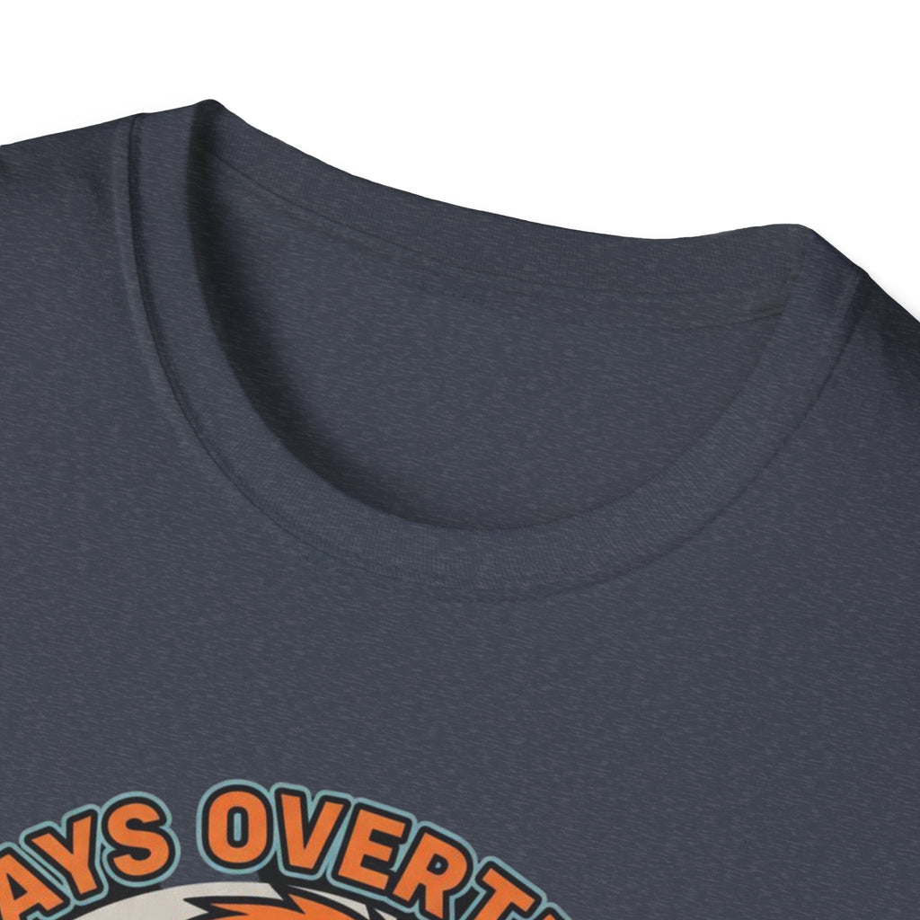 Always Overthinking Anxiety Riders T-Shirt — Retro Skull Graphic Tee for Anxious Overthinkers