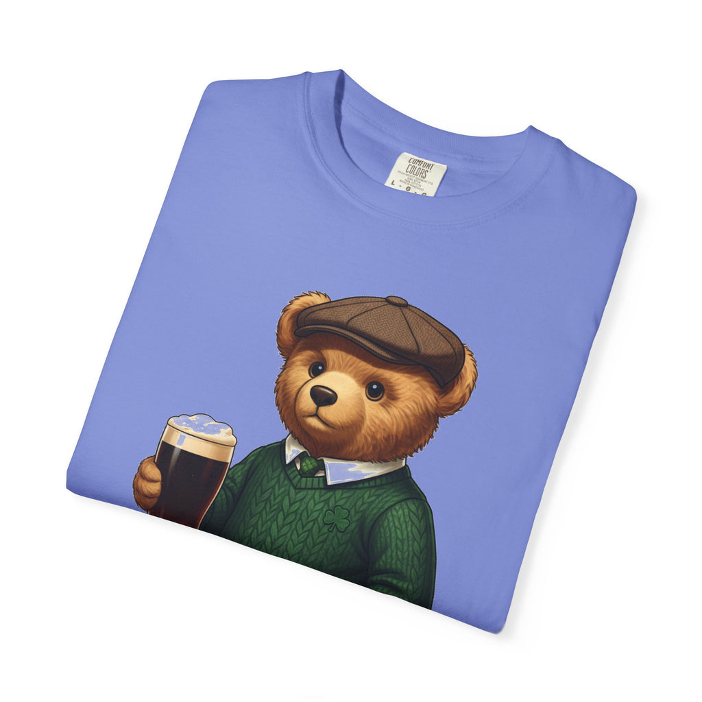 Irish Teddy Bear Pint Shirt, Shamrock Sweater Bear Tee, St Patricks Day Pub Shirt, Irish Gift