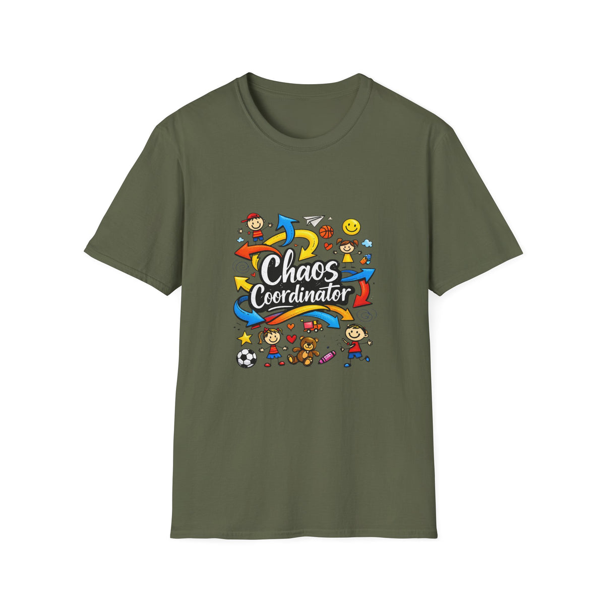 Chaos Coordinator Shirt, Colourful Mom Life Tee, Mothers Day Gift