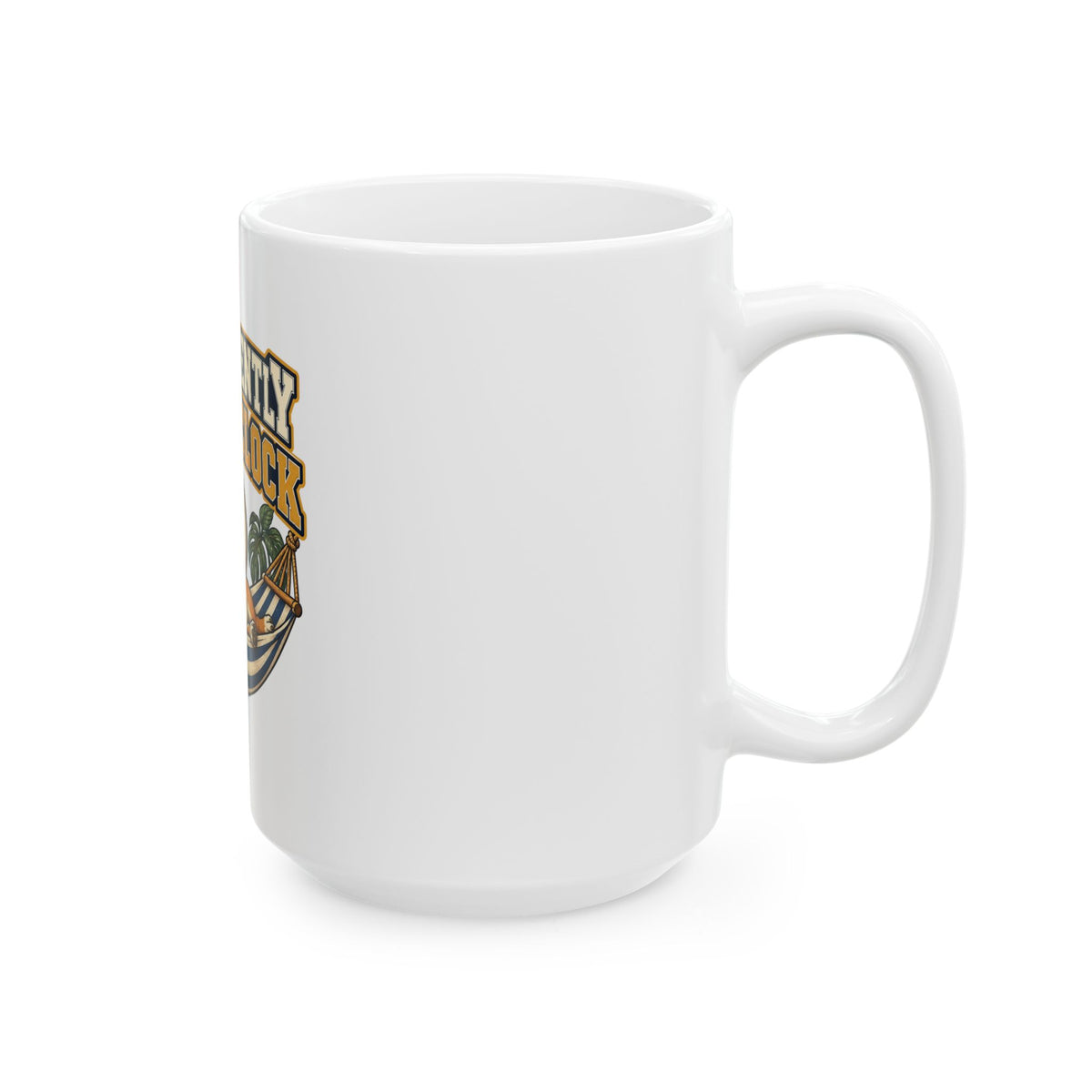 Permanently Off The Clock Mug, Funny Retirement Gift for Coworker, Retired Christmas Gift, Coffee Mug 11oz 15oz
