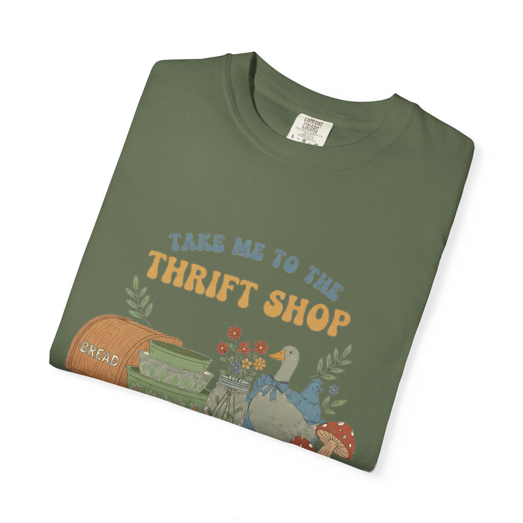 Take Me To The Thrift Shop Tall Shirt, Thrifted Treasures Still Life Tee, Vintage Lover Shirt, Thrifting Gift