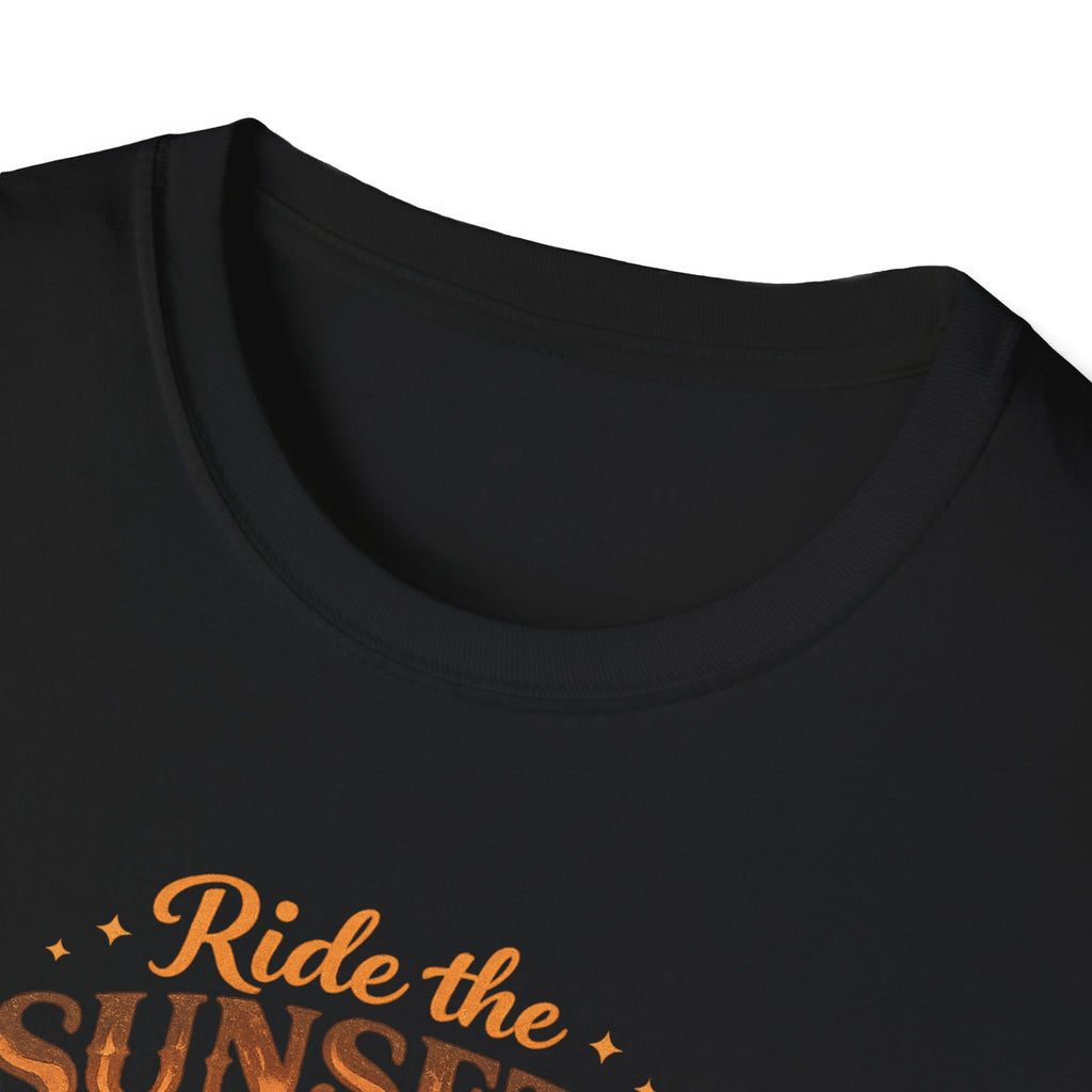 Ride The Sunsets Shirt, Retro Western Horse Tee, Cowgirl Gift