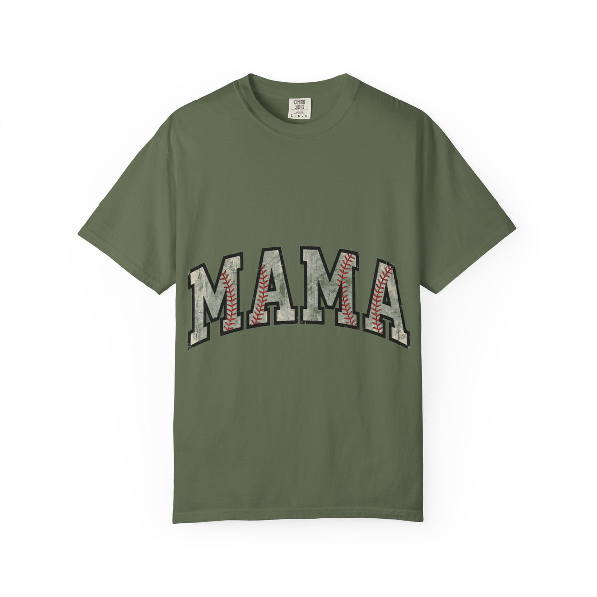 Baseball Mama Cream Shirt, Vintage Stitch Varsity Tee, Baseball Mom Shirt, Little League Gift