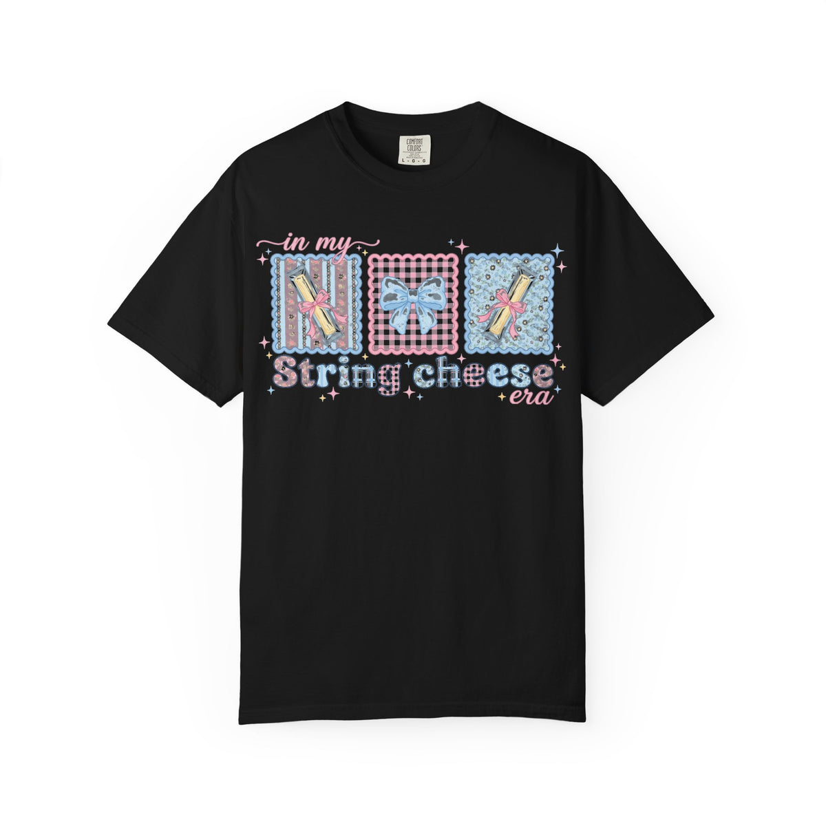 In My String Cheese Era Shirt, Coquette Bow Snack Tee, Funny Girl Dinner Shirt, Cute Gift