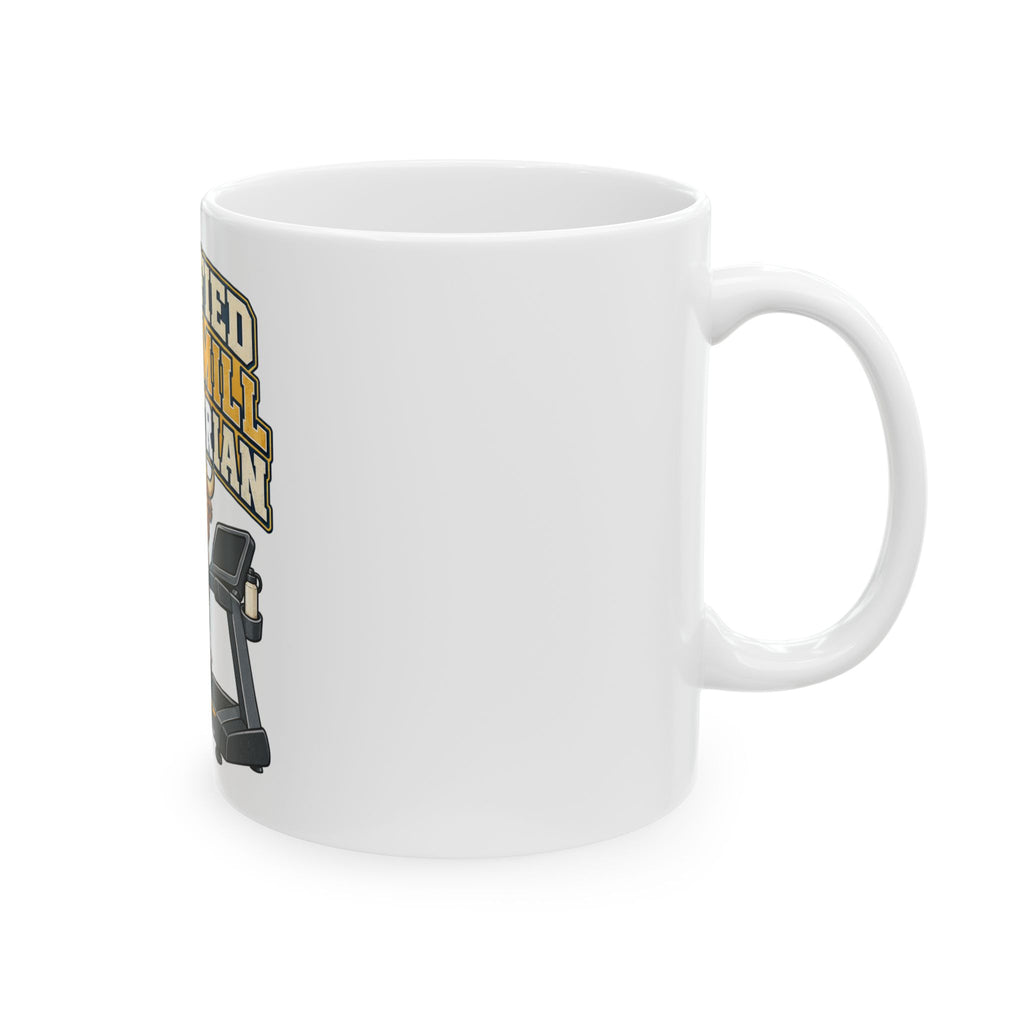 Certified Treadmill Pedestrian Mug, Funny Gym Lover Gift for Him Her, Workout Christmas Gift, Coffee Mug 11oz 15oz
