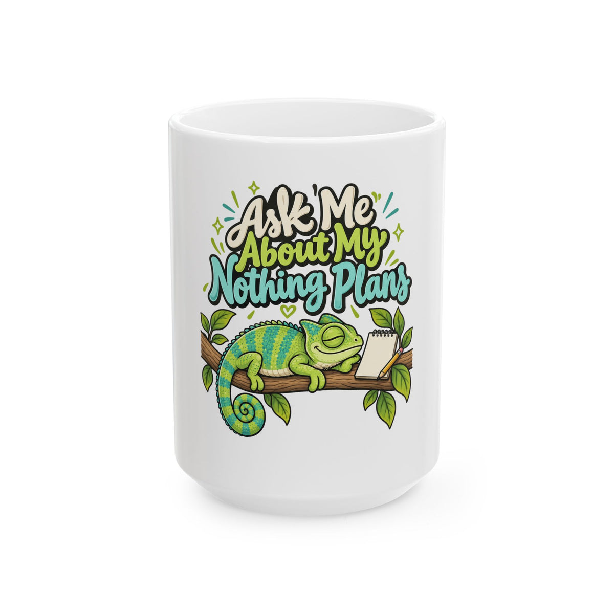 Ask Me About My Nothing Plans Mug, Funny Retirement Gift for Coworker, Retired Christmas Gift, Coffee Mug 11oz 15oz