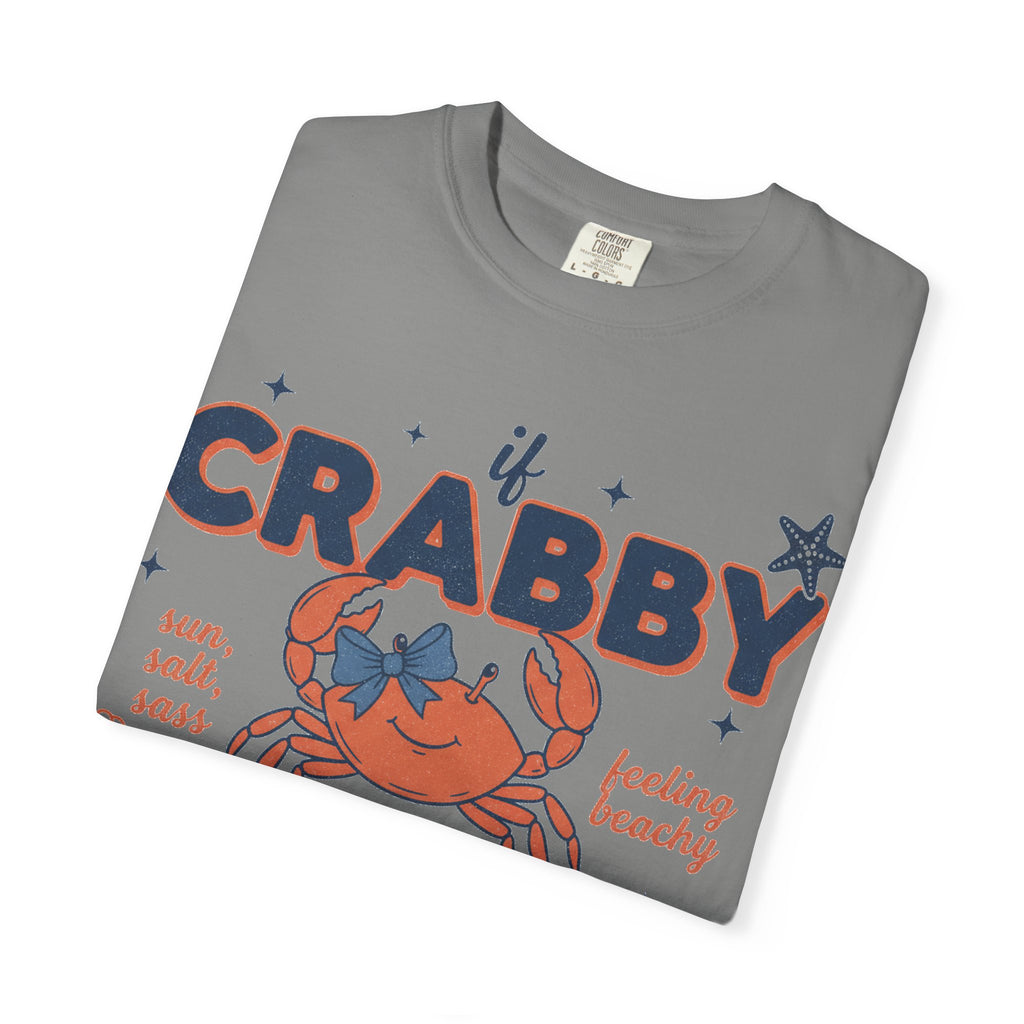 If Crabby Return To The Beach Bold Shirt, Retro Crab Coastal Tee, Funny Beach Shirt, Summer Gift