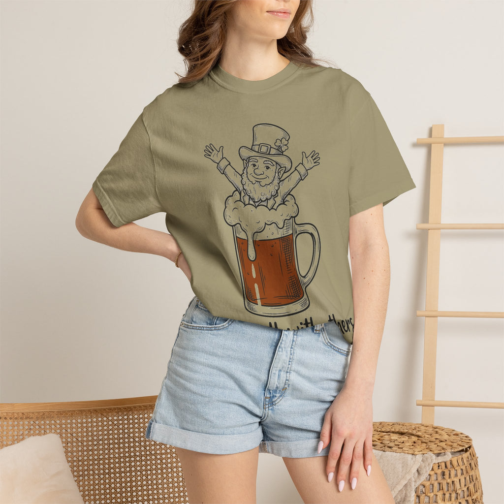Drinks Well With Others Shirt, Funny Leprechaun Beer Tee, St Patricks Day Pub Shirt, Irish Gift