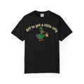 Off To Get A Little Silly Shirt, St Patricks Day Duck Beer Tee, Funny Irish Duck Shirt, Paddys Day Gift
