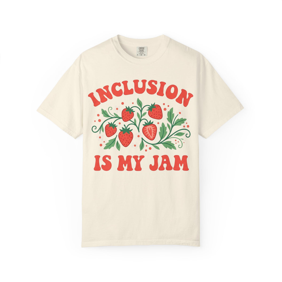 Inclusion Is My Jam Shirt, Strawberry SPED Teacher Tee, Retro Inclusion Shirt, Special Education Gift