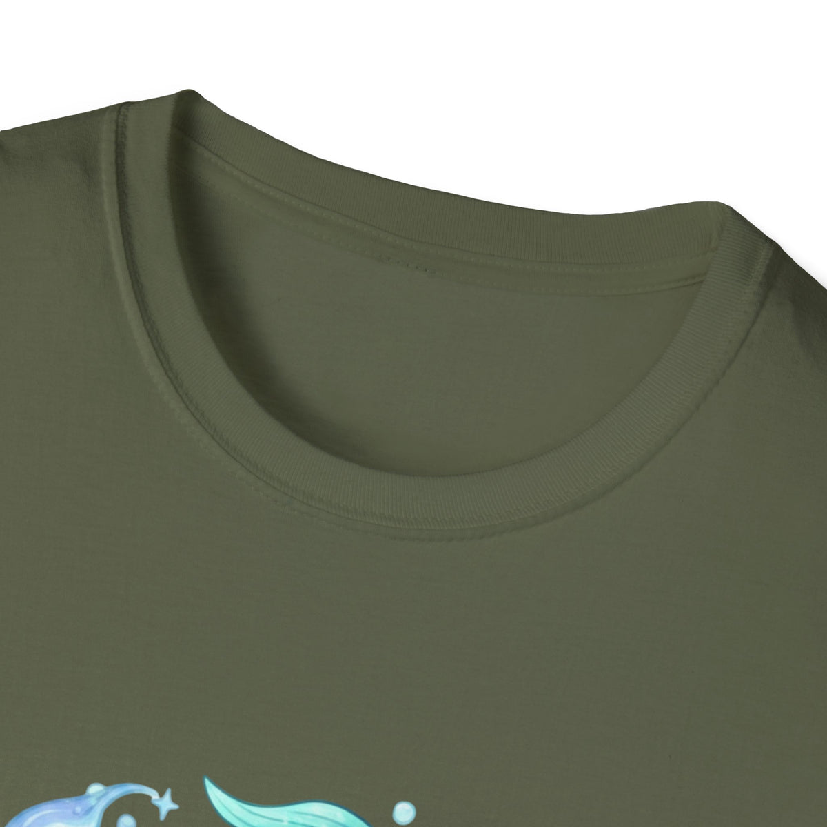Pisces Zodiac Fish T-Shirt — Watercolor Pisces Symbol Tee