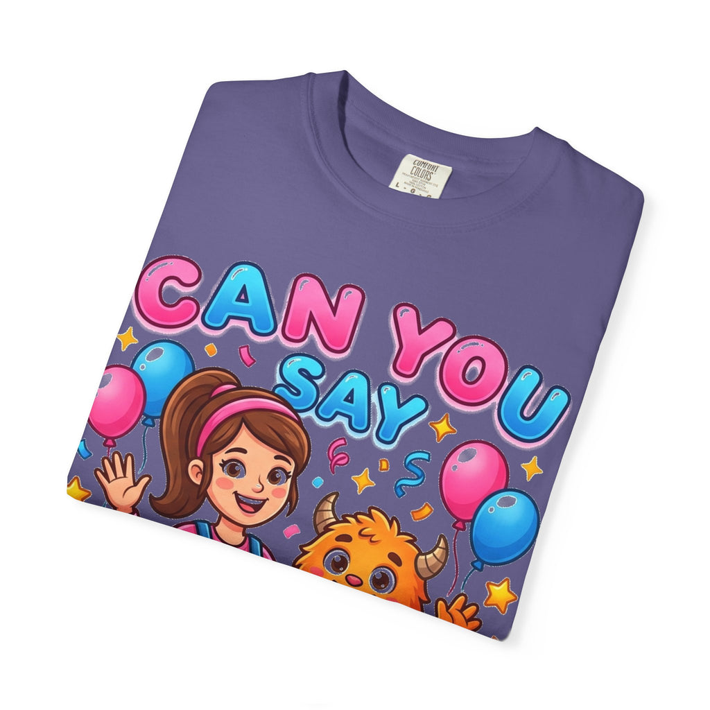 Can You Say Mama Shirt, Funny First Word Tee, Cute Monster Birthday Shirt, New Mom Gift