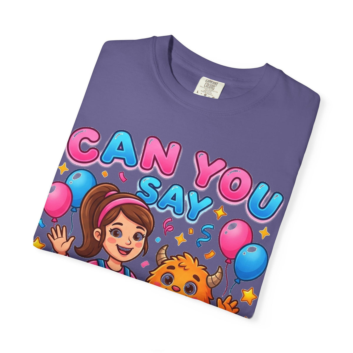 Can You Say Mama Shirt, Funny First Word Tee, Cute Monster Birthday Shirt, New Mom Gift
