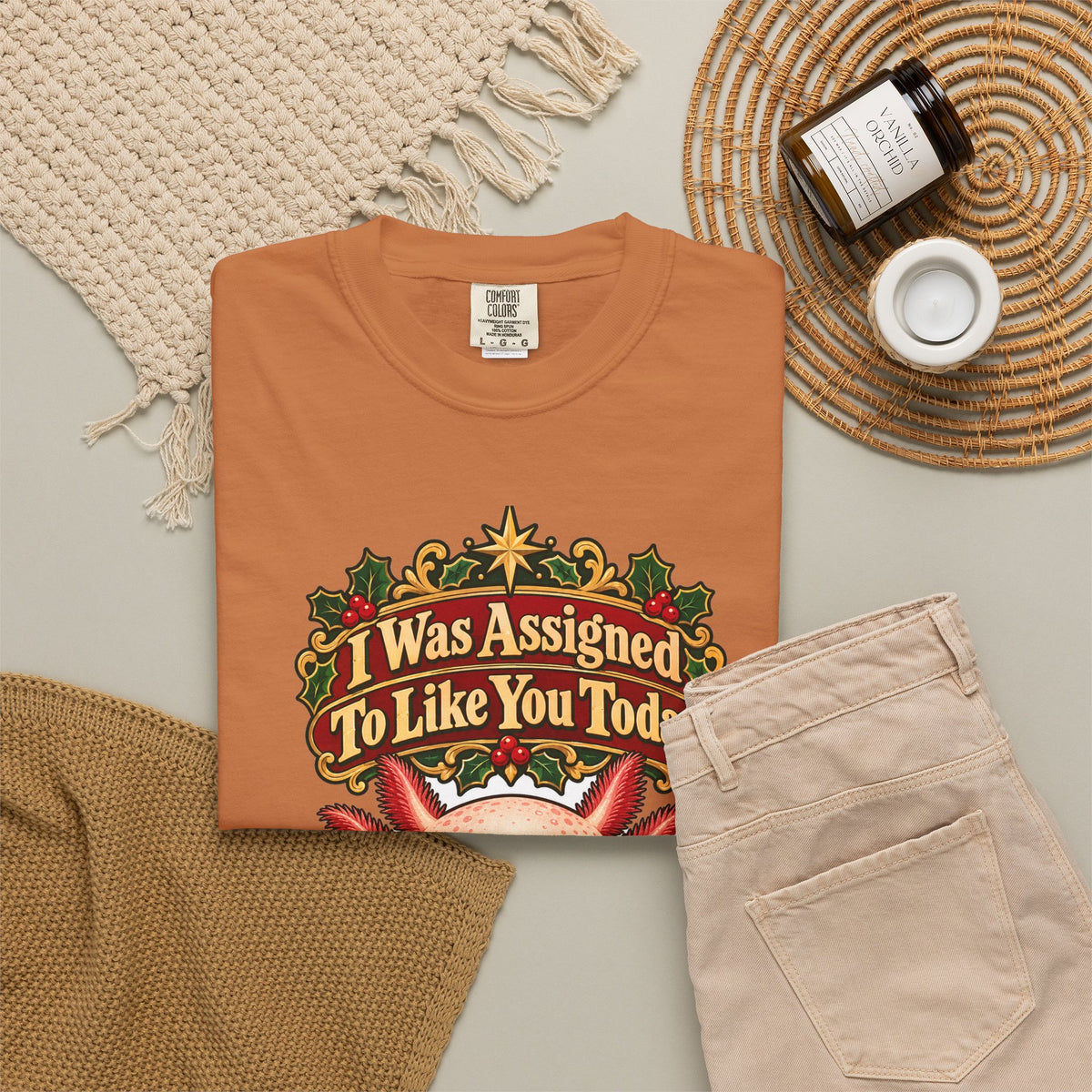 Funny Coworker Christmas Shirt I Was Assigned To Like You Today Shirt, Funny Holiday Gift Shirt, Christmas Gift Idea