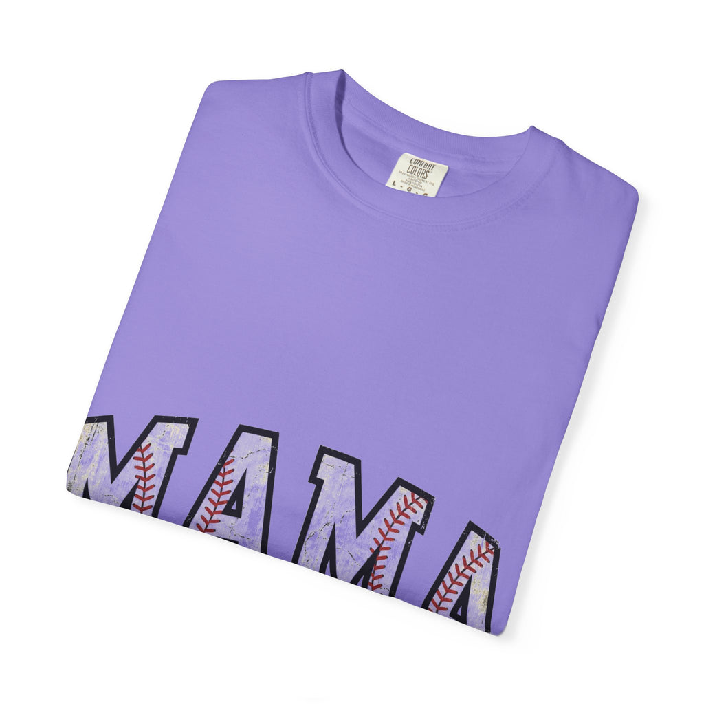 Baseball Mama Cream Shirt, Vintage Stitch Varsity Tee, Baseball Mom Shirt, Little League Gift