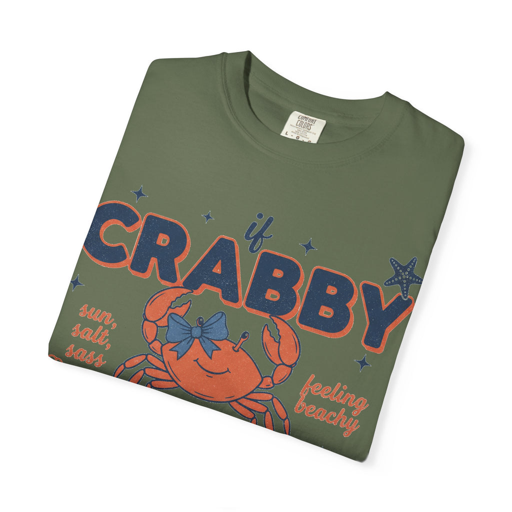 If Crabby Return To The Beach Bold Shirt, Retro Crab Coastal Tee, Funny Beach Shirt, Summer Gift