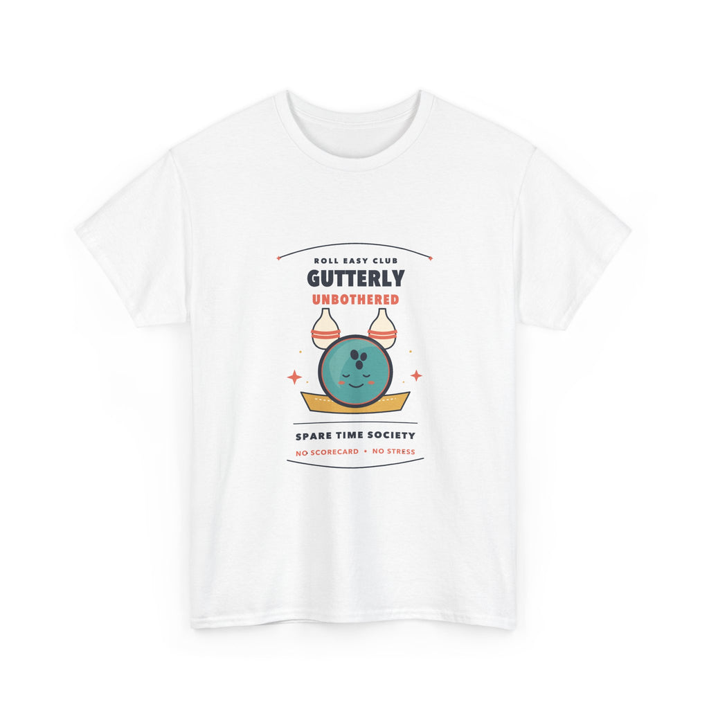 Gutterly Unbothered Bowling T-Shirt — Roll Easy Club