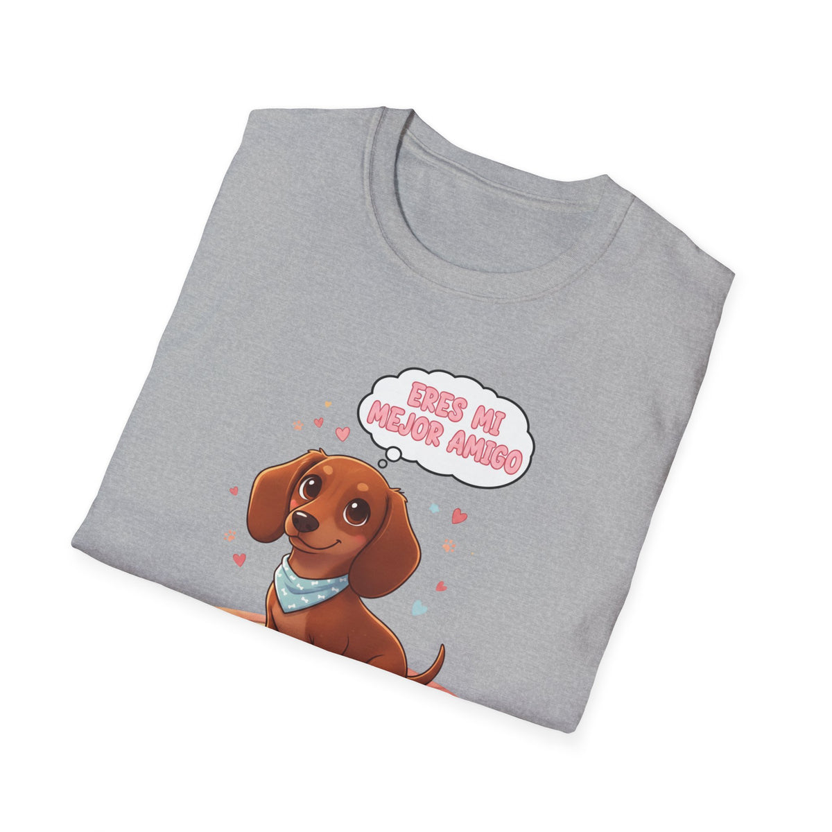 Cute Dachshund T‑Shirt — "Adopt Me, Please?" Puppy Graphic Tee