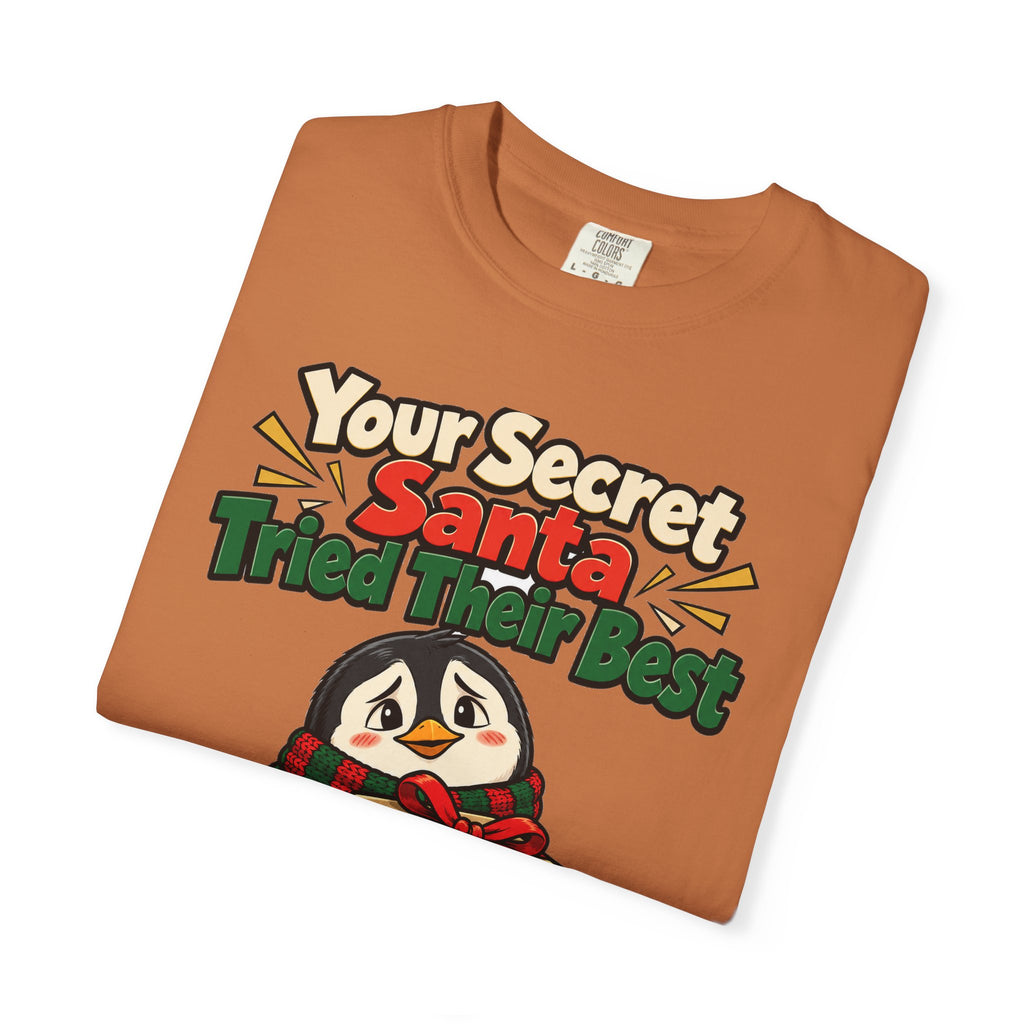 Your Secret Santa Tried Their Best Shirt | secret santa gift | Work Gift