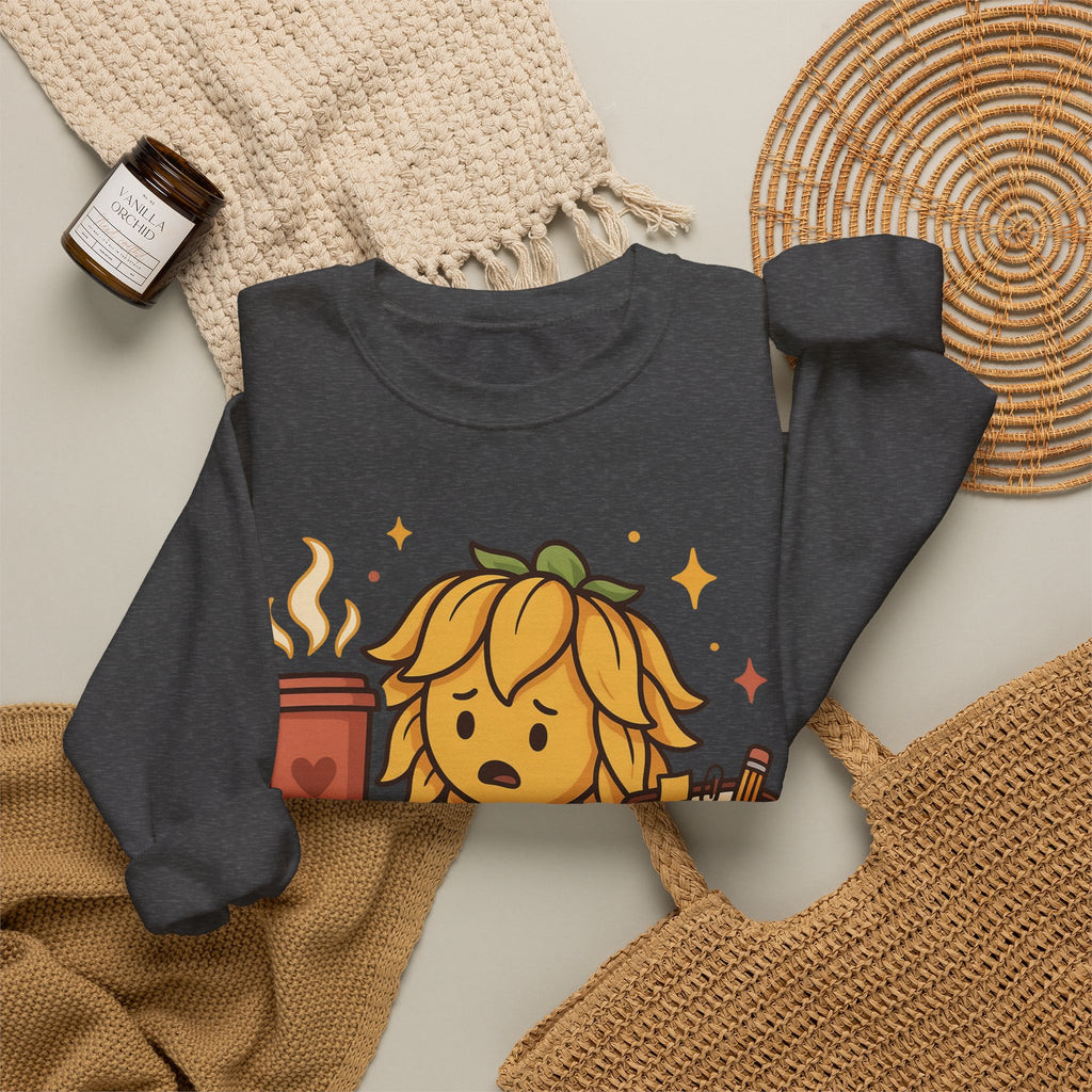 Sarcastic Sweatshirt For Women Undercaffeinated And Overcommitted | Funny Coffee Quote Sweatshirt | Busy Mom Humor Sweatshirt