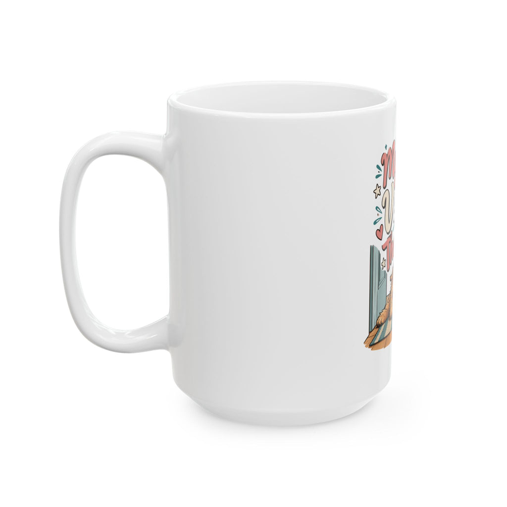 My Dog Vetoed That Plan Mug, Funny Dog Mom Dog Dad Gift, Dog Lover Christmas Gift, Coffee Mug 11oz 15oz