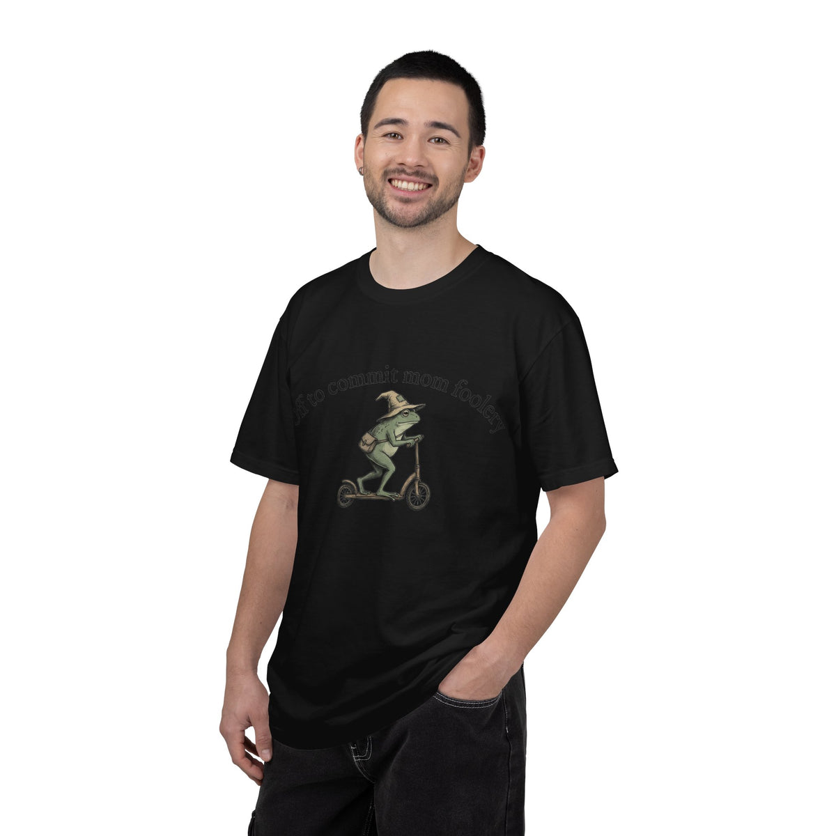 Off To Commit Mom Foolery Shirt, Funny Witch Frog Scooter Tee, Sarcastic Mom Shirt, Mom Humor Gift