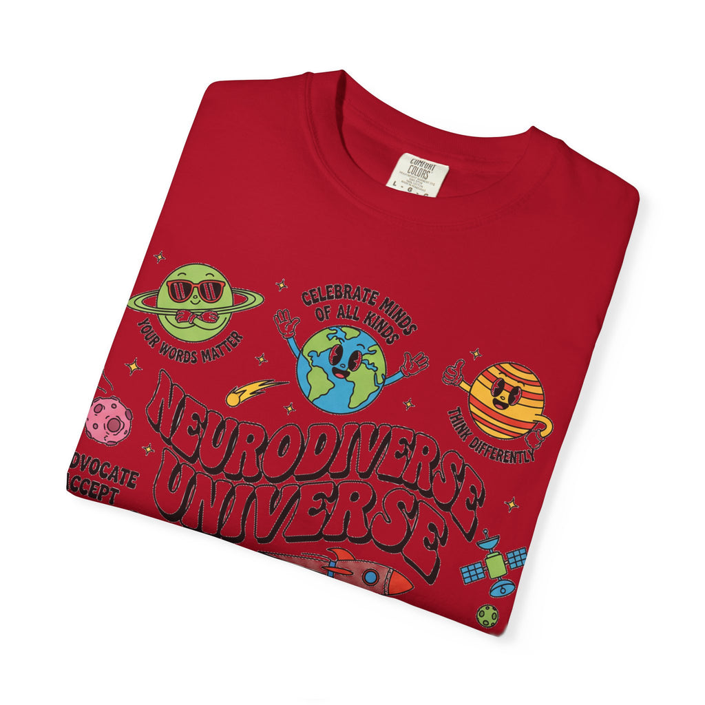 Neurodiverse Universe Bold Shirt, Celebrate Minds Of All Kinds Tee, Neurodiversity Pride Shirt, Advocate Gift