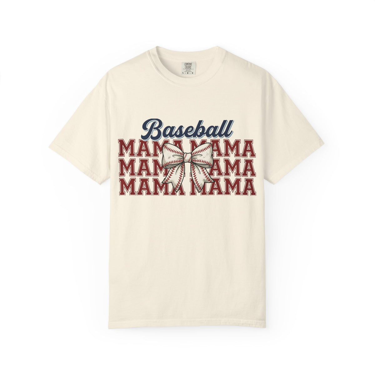 Baseball Mama Three Row Shirt, Varsity Repeat Mama Tee, Baseball Bow Mom Shirt, Little League Gift
