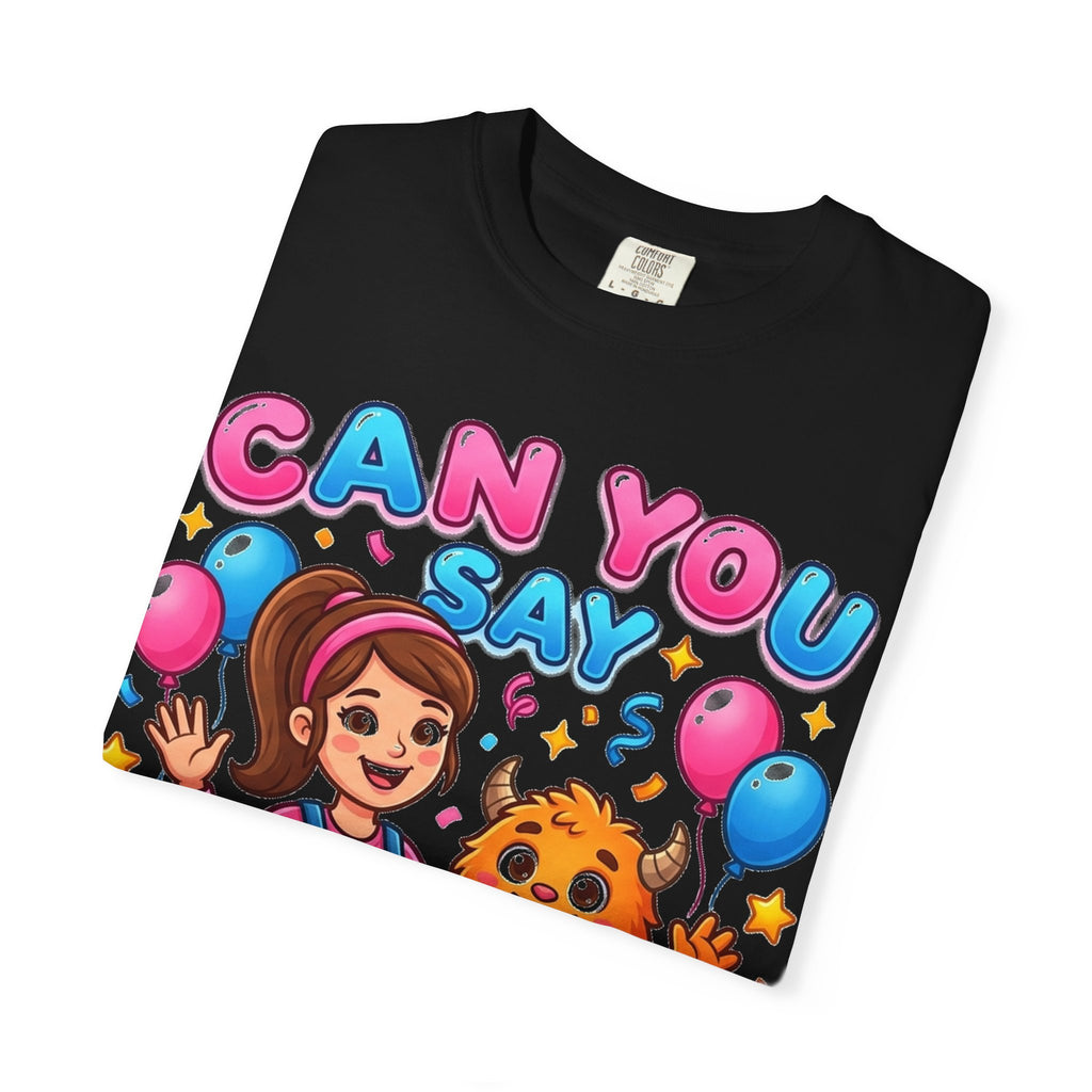 Can You Say Mama Shirt, Funny First Word Tee, Cute Monster Birthday Shirt, New Mom Gift