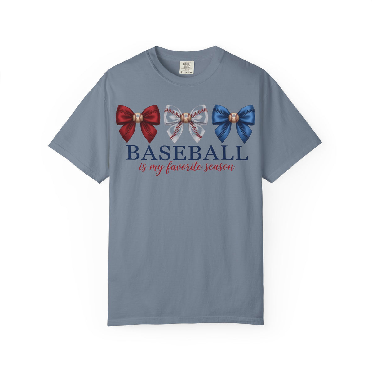 Baseball Is My Favorite Season Shirt, Coquette Baseball Bows Tee, Baseball Mom Shirt, Game Day Gift