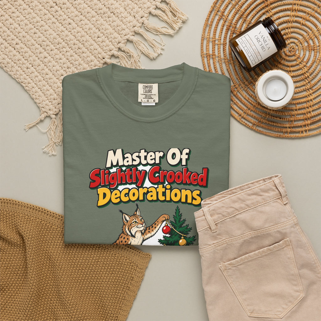 Master Of Slightly Crooked Decorations Shirt | funny husband gift | Dad Gift