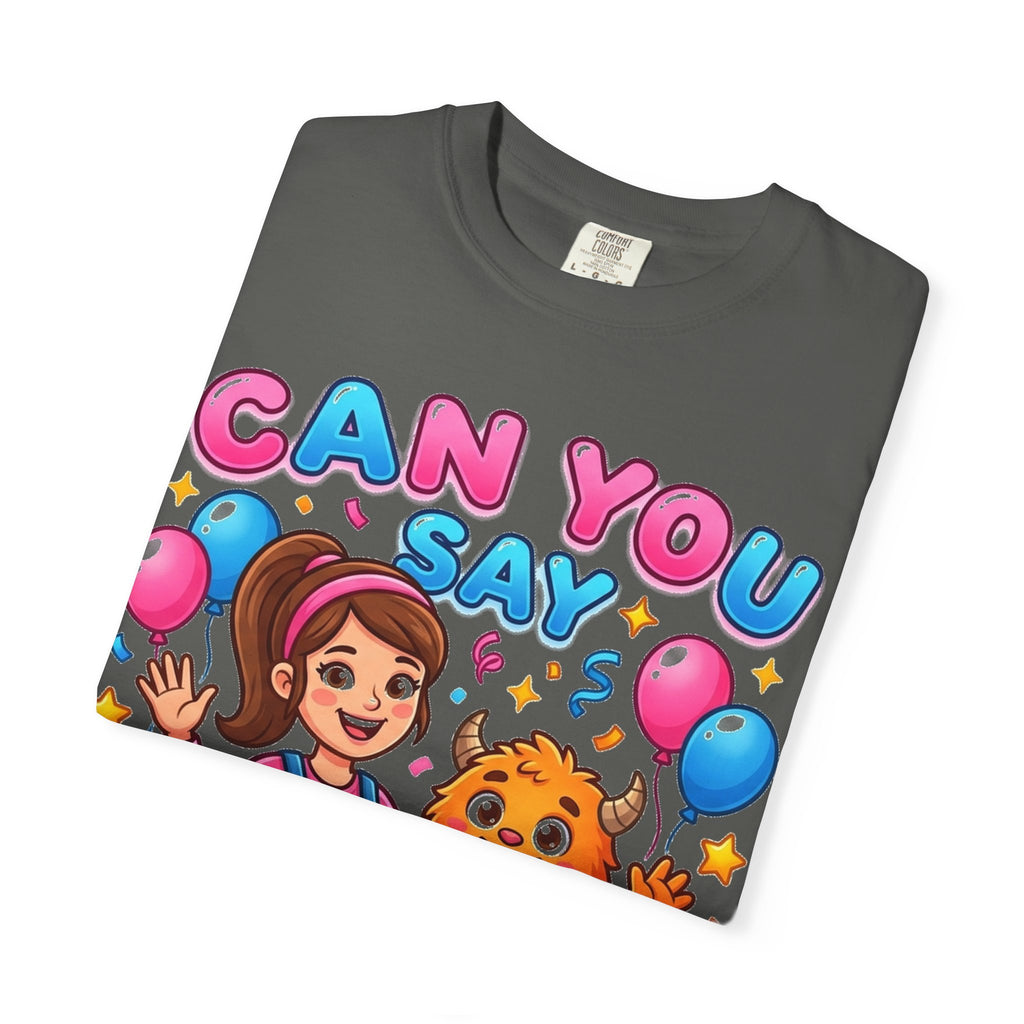 Can You Say Mama Shirt, Funny First Word Tee, Cute Monster Birthday Shirt, New Mom Gift