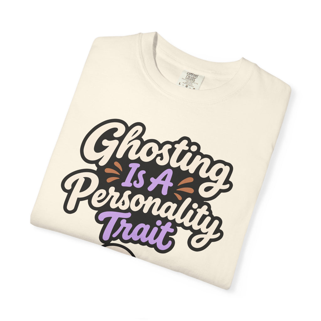 Ghosting Is A Personality Trait Halloween Shirt, Funny Ghost Tee, Retro Humor