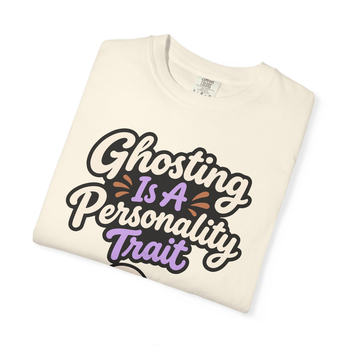 Ghosting Is A Personality Trait Halloween Shirt, Funny Ghost Tee, Retro Humor